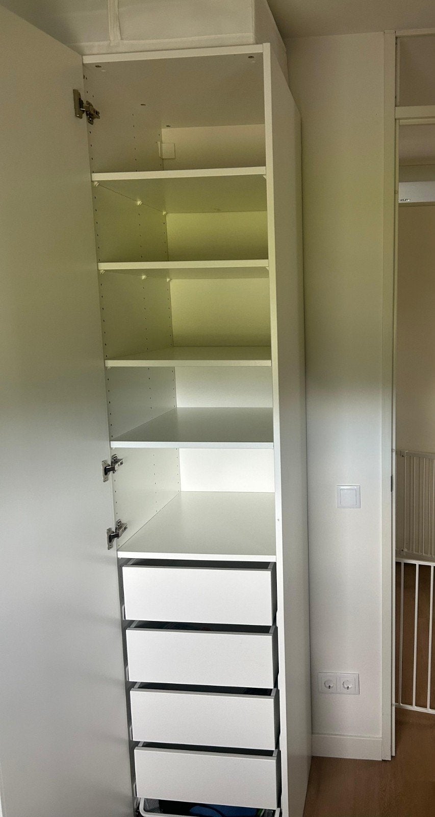 IKEA PAX Kledingkast 50x58x236 met lades, Huis en Inrichting, Kasten | Kledingkasten, Ophalen
