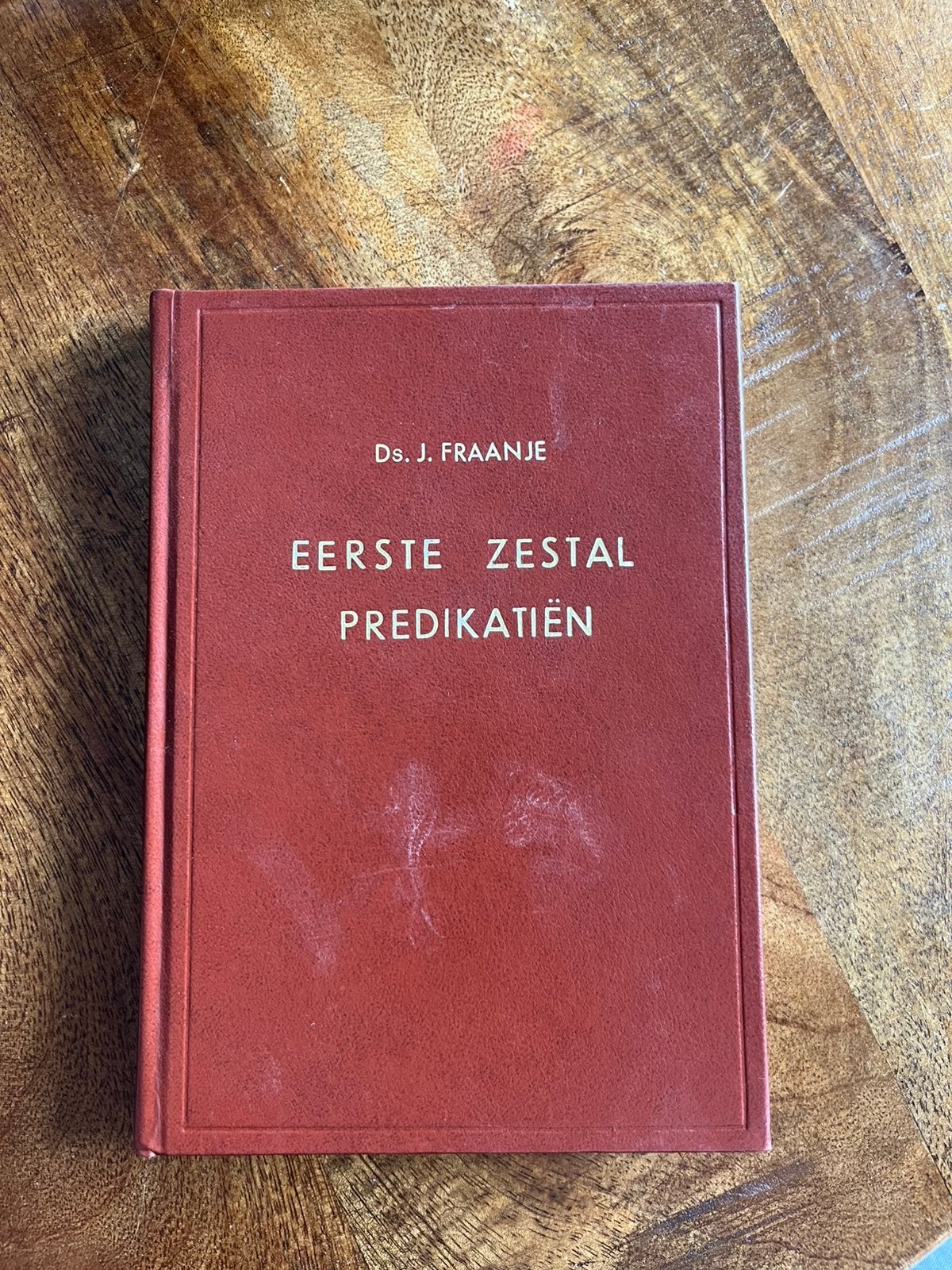 ds. J. Fraanje - eerste zestal predikatiën, Ophalen of Verzenden, Gelezen