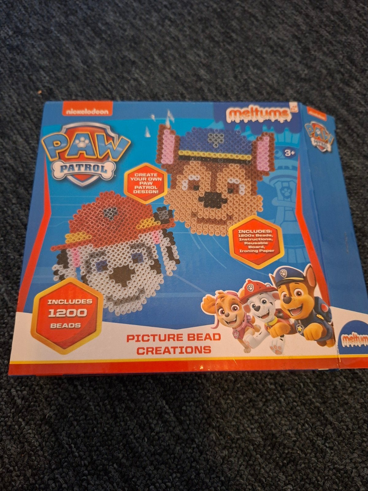 Twee sets nieuwe strijkkralen - Paw Patrol & vlinder/paard, Ophalen of Verzenden, Nieuw, Knutselen