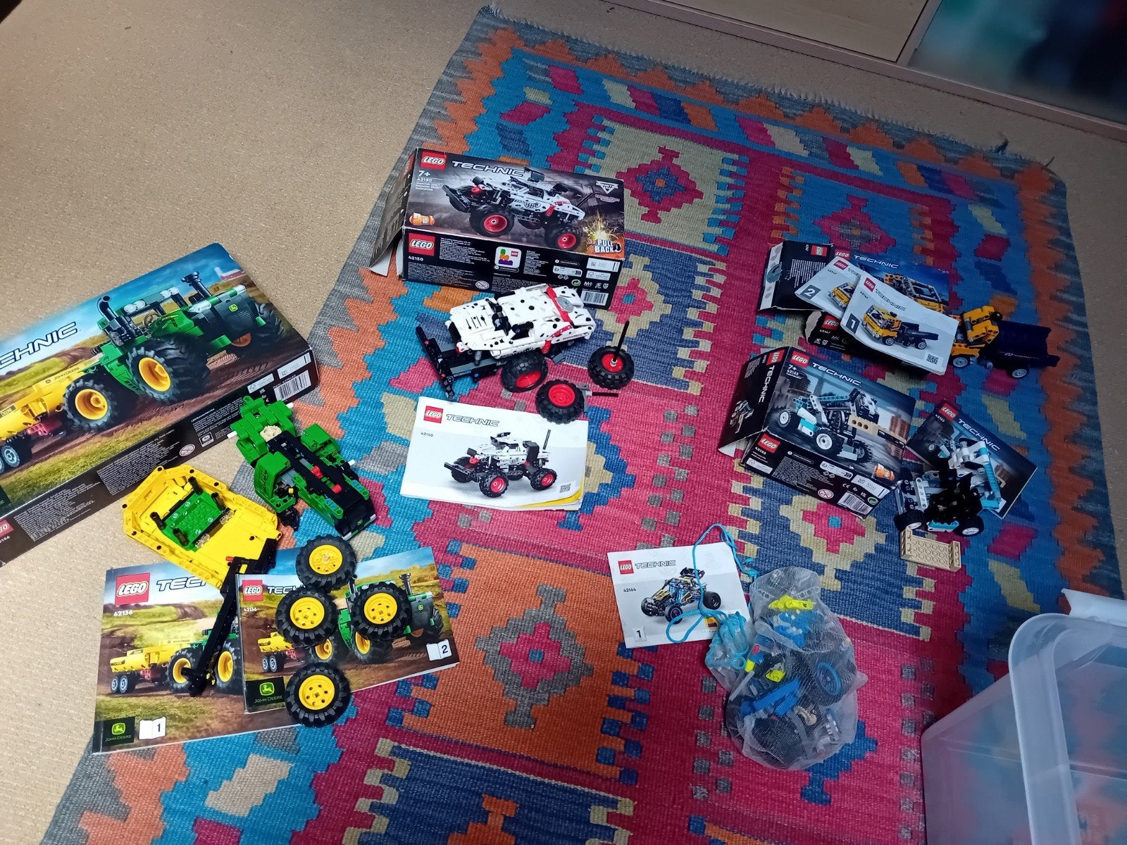 LEGO Technic sets, sommige onderdelen ontbreken, Ophalen of Verzenden, Gebruikt