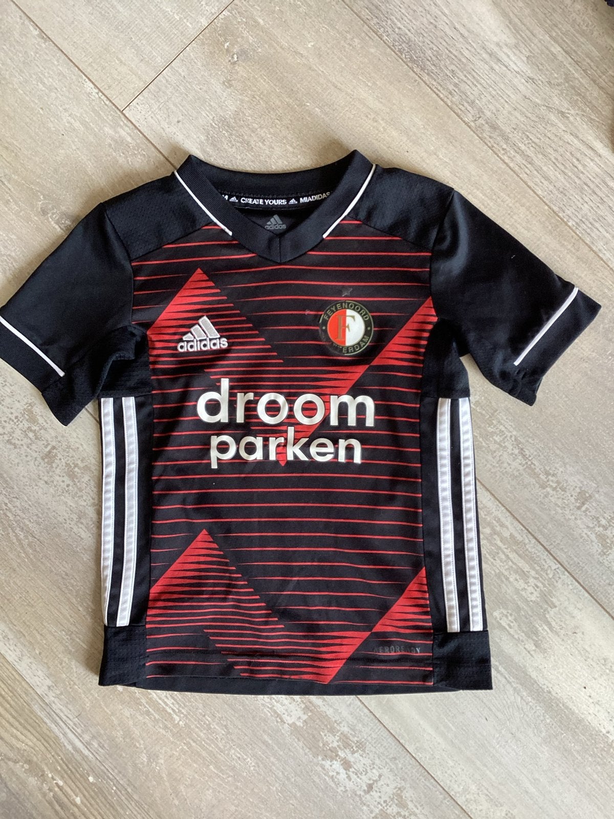 Feyenoord uitshirt maat 110, ., Jongen of Meisje, Sport- of Zwemkleding, Ophalen of Verzenden
