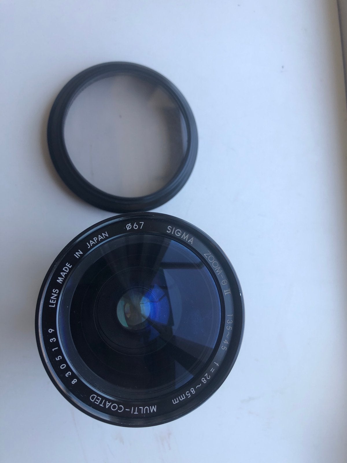 Sigma Zoom-θ II 28-85mm f/3.5-4.5 lens voor Pentax-K, Gebruikt, Ophalen of Verzenden, Standaardlens, Pentax K-mount