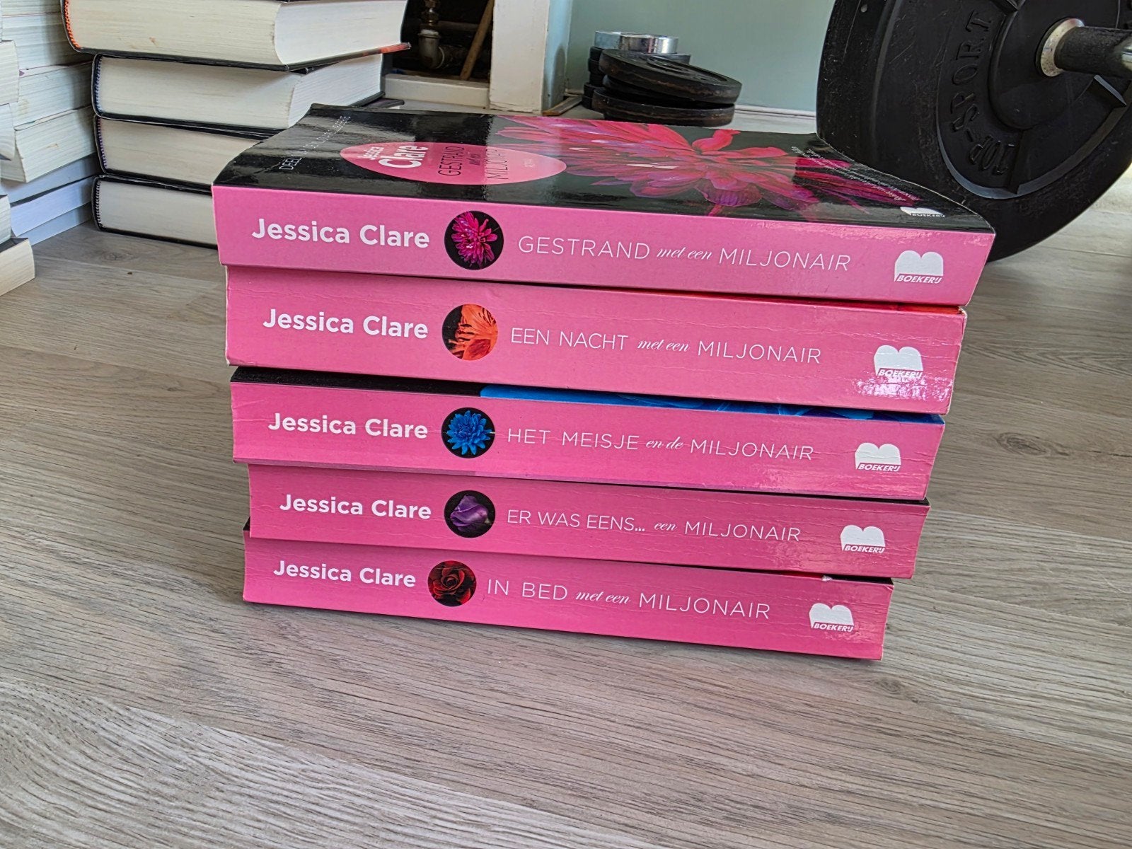 Jessica Clare Miljonairsclub-serie (5 boeken), Boeken, Ophalen of Verzenden, Gelezen, Jessica Clare, Nederland