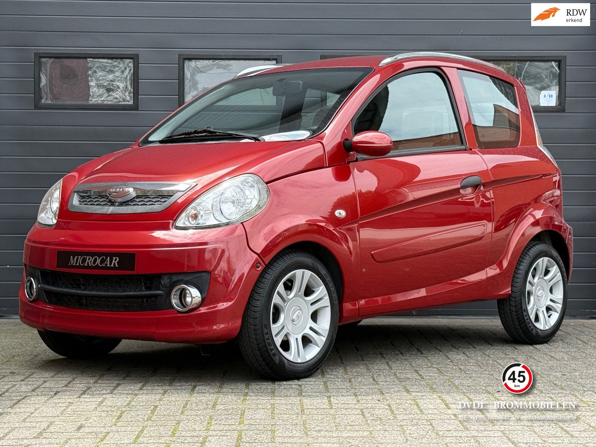 Microcar M.GO SXI Brommobiel 45km 2009 1eig 7dkm NIEUWSTAAT!