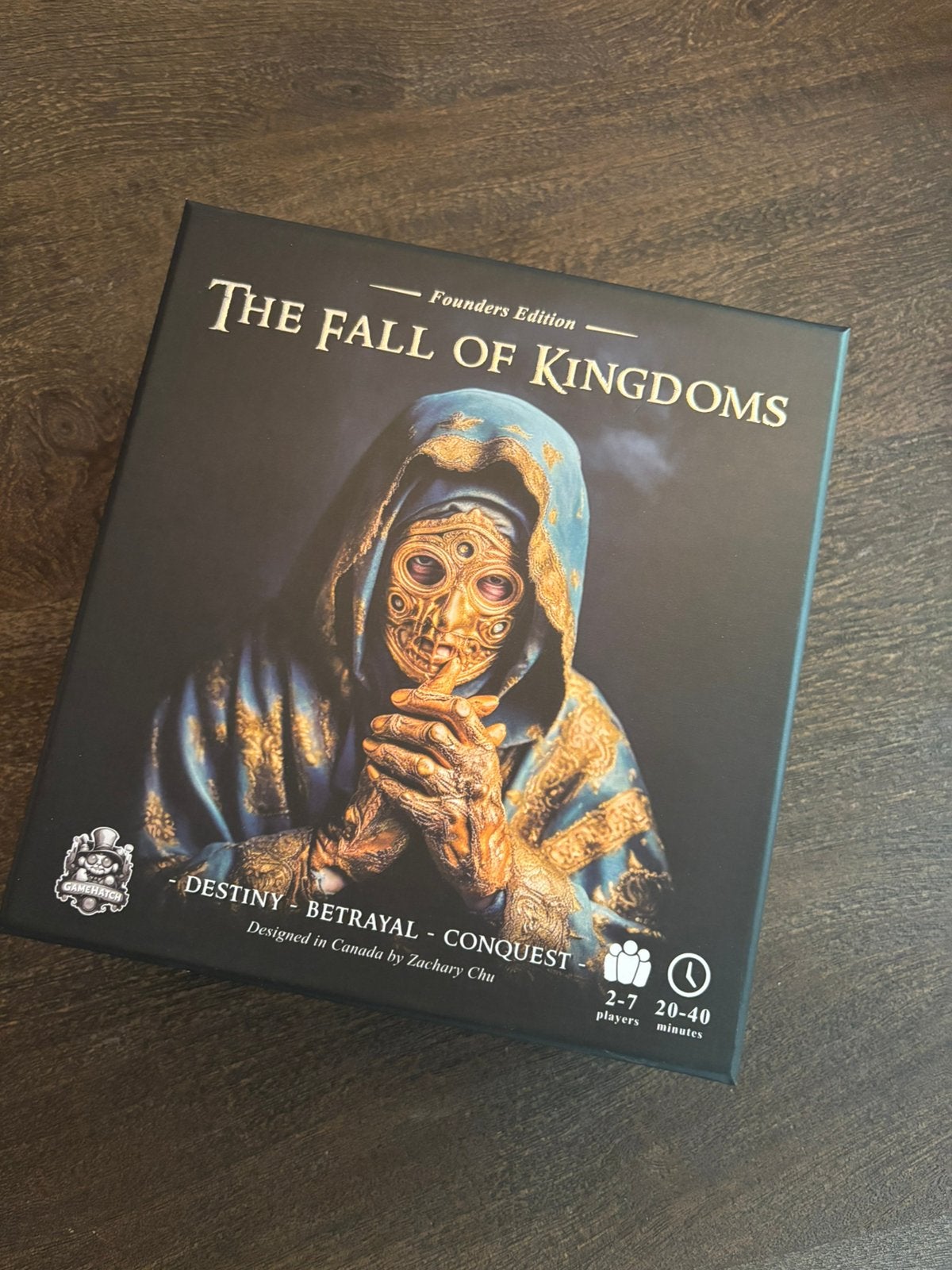 The Fall of Kingdoms - kickstarter, Ophalen of Verzenden, Zo goed als nieuw