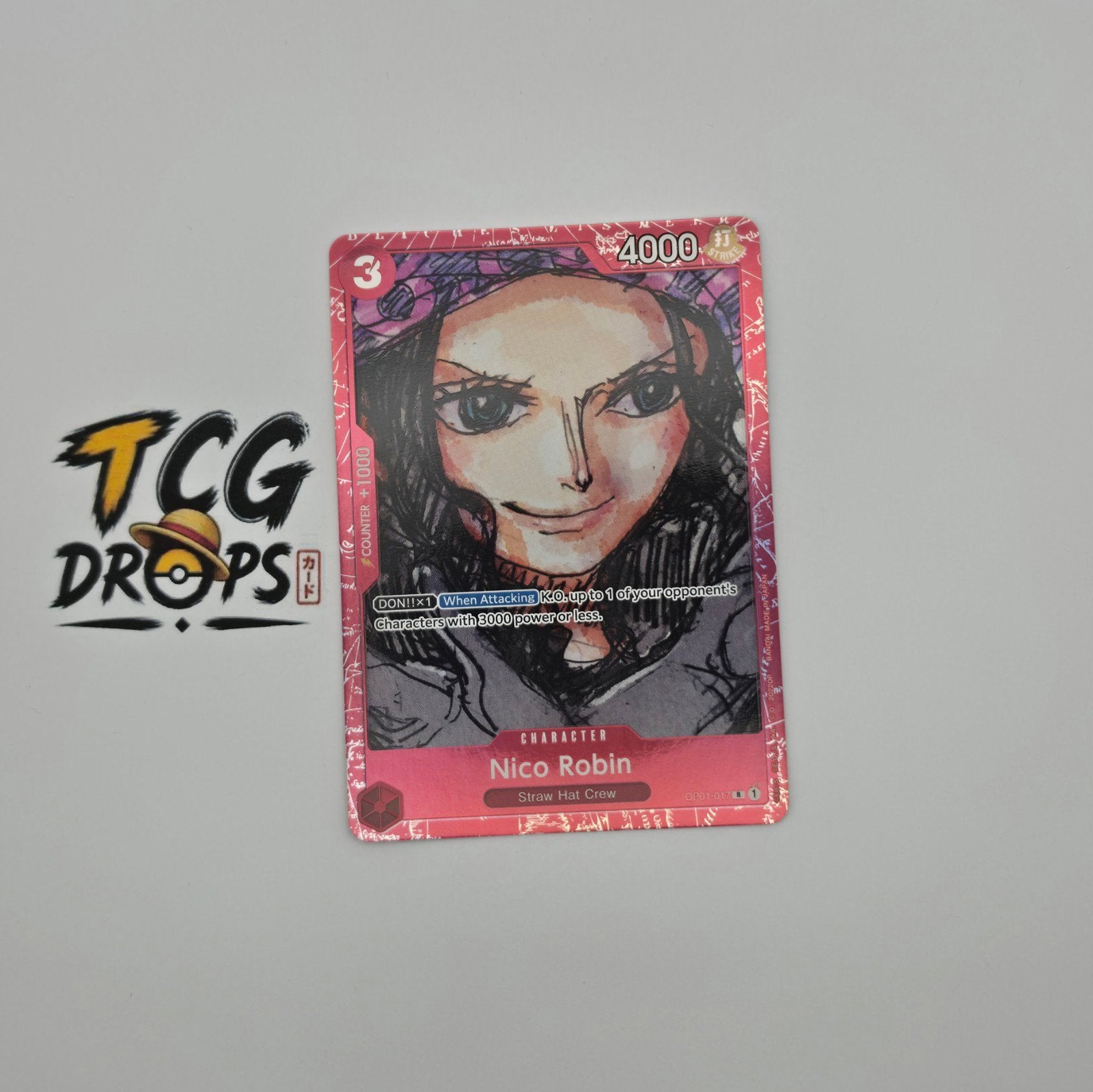 Nico Robin 	OP01-017 	Premium Bandai Products