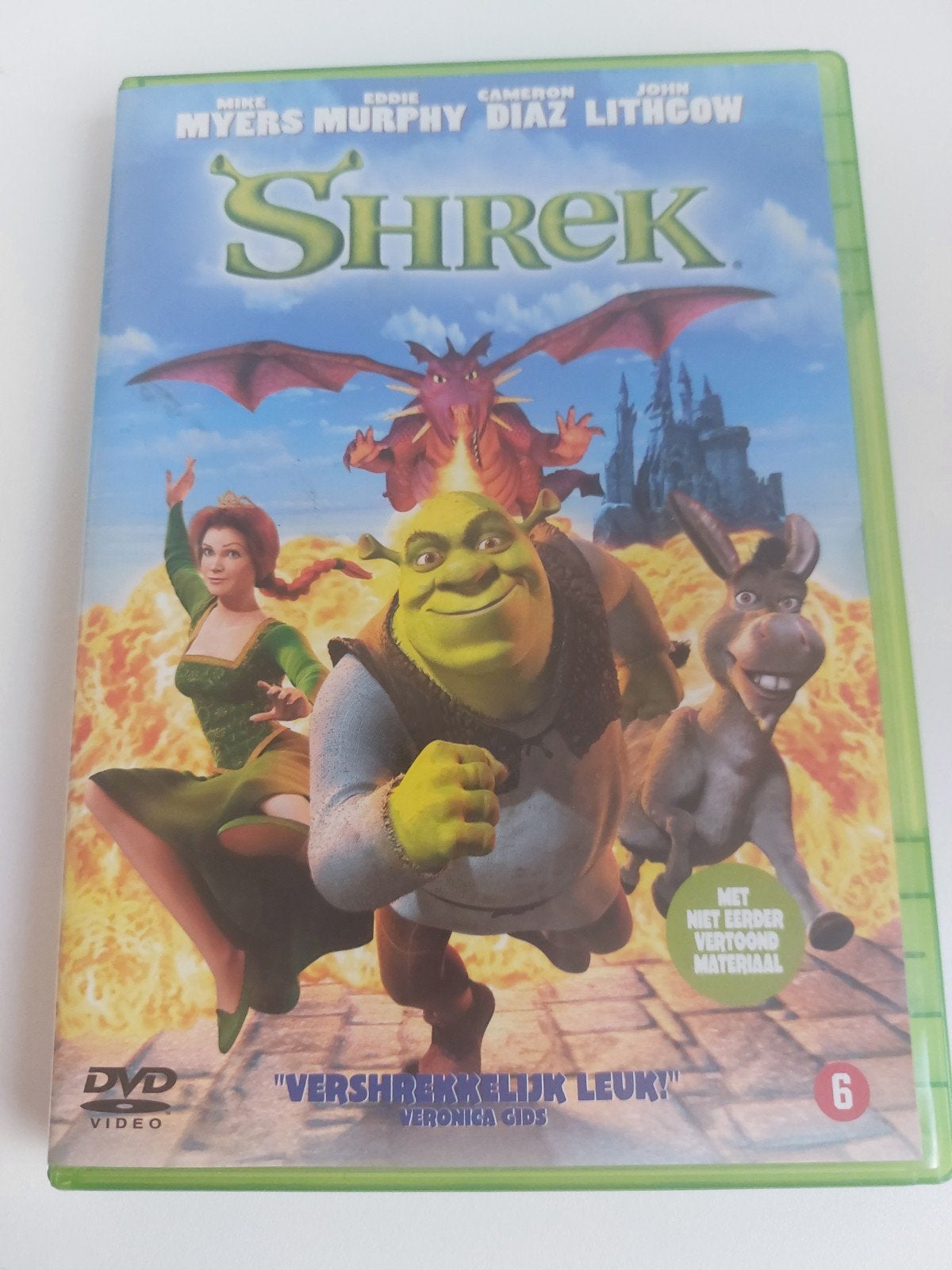 Shrek dvd, Vanaf 6 jaar, Ophalen of Verzenden, Zo goed als nieuw, Amerikaans