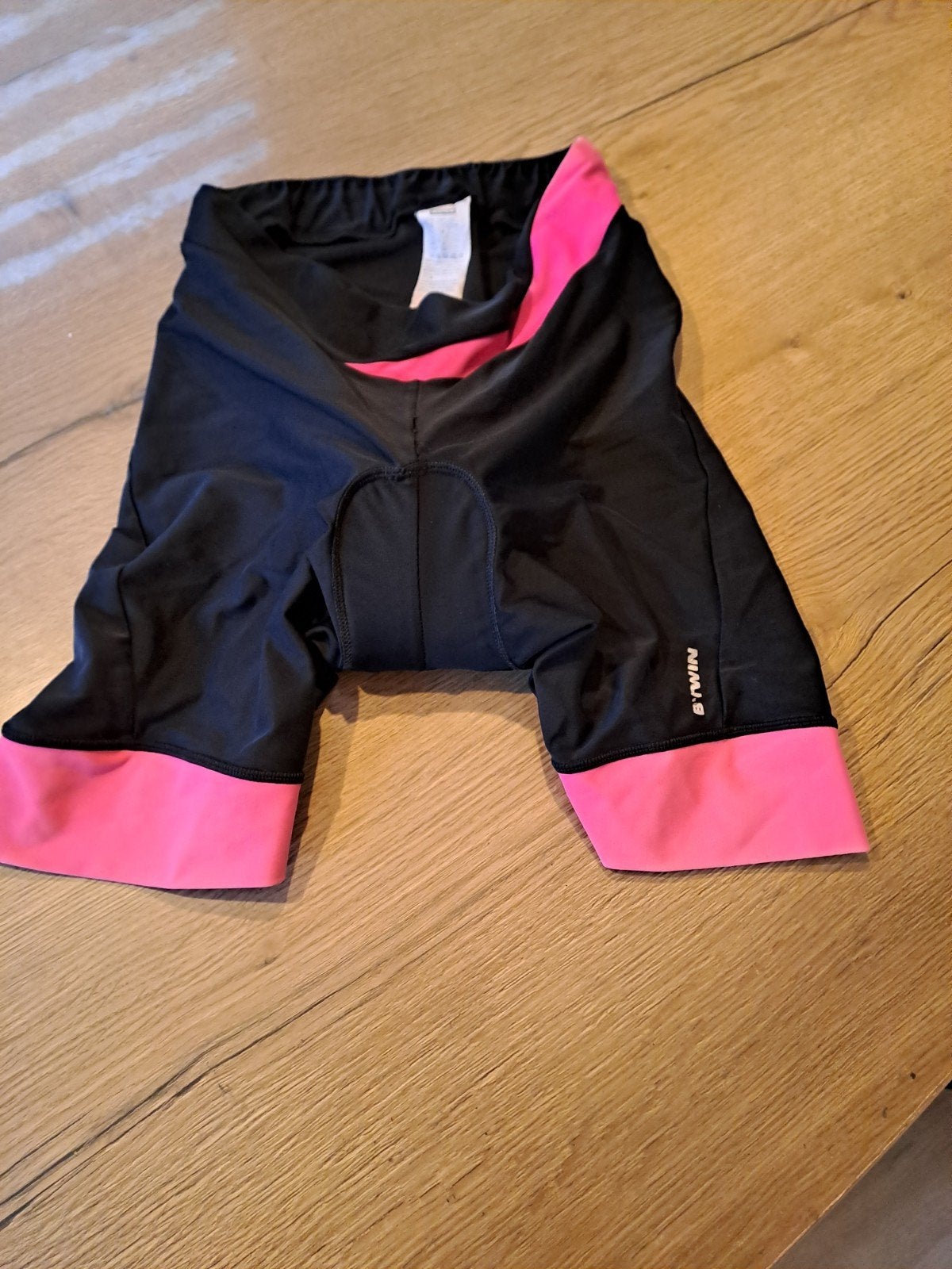 Dames Fietsbroek B'Twin Decathlon Maat M, Maat 38/40 (M), B'Twin, Zwart, Ophalen of Verzenden