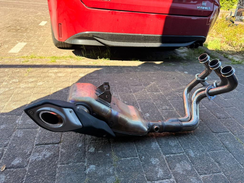 Yamaha mt09 uitlaat, Ophalen of Verzenden, Gebruikt