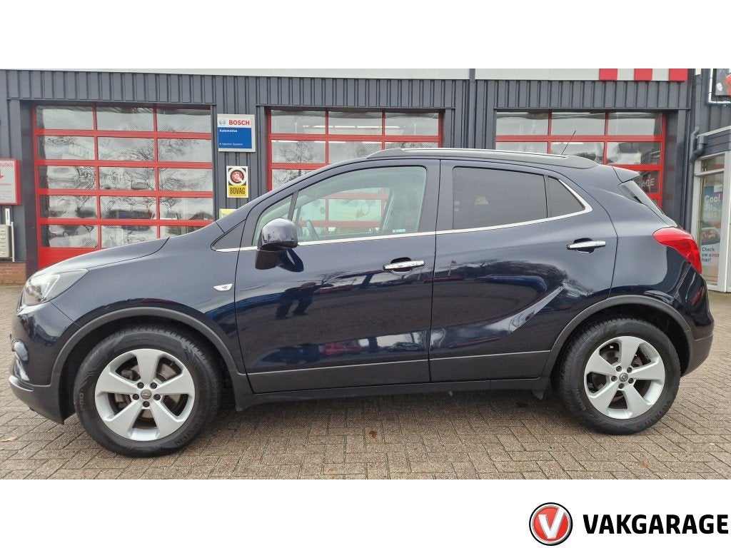 Opel Mokka X trekhaak 1.4 Turbo Innovation (bj 2018), Auto's, Opel, Euro 6, Blauw, Parkeersensor, Origineel Nederlands