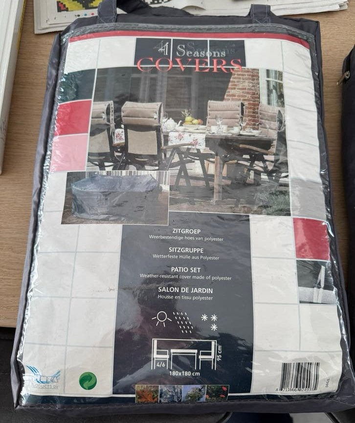 Tuinset/Lounge Covers 180x180x95 cm (2 stuks), Ophalen of Verzenden, Zo goed als nieuw