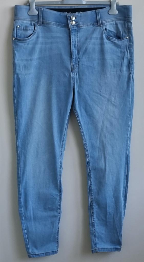 MS Mode Magic Simplicity Sculpts jeans mt. 52, Blauw, Ophalen of Verzenden, Zo goed als nieuw, MS Mode