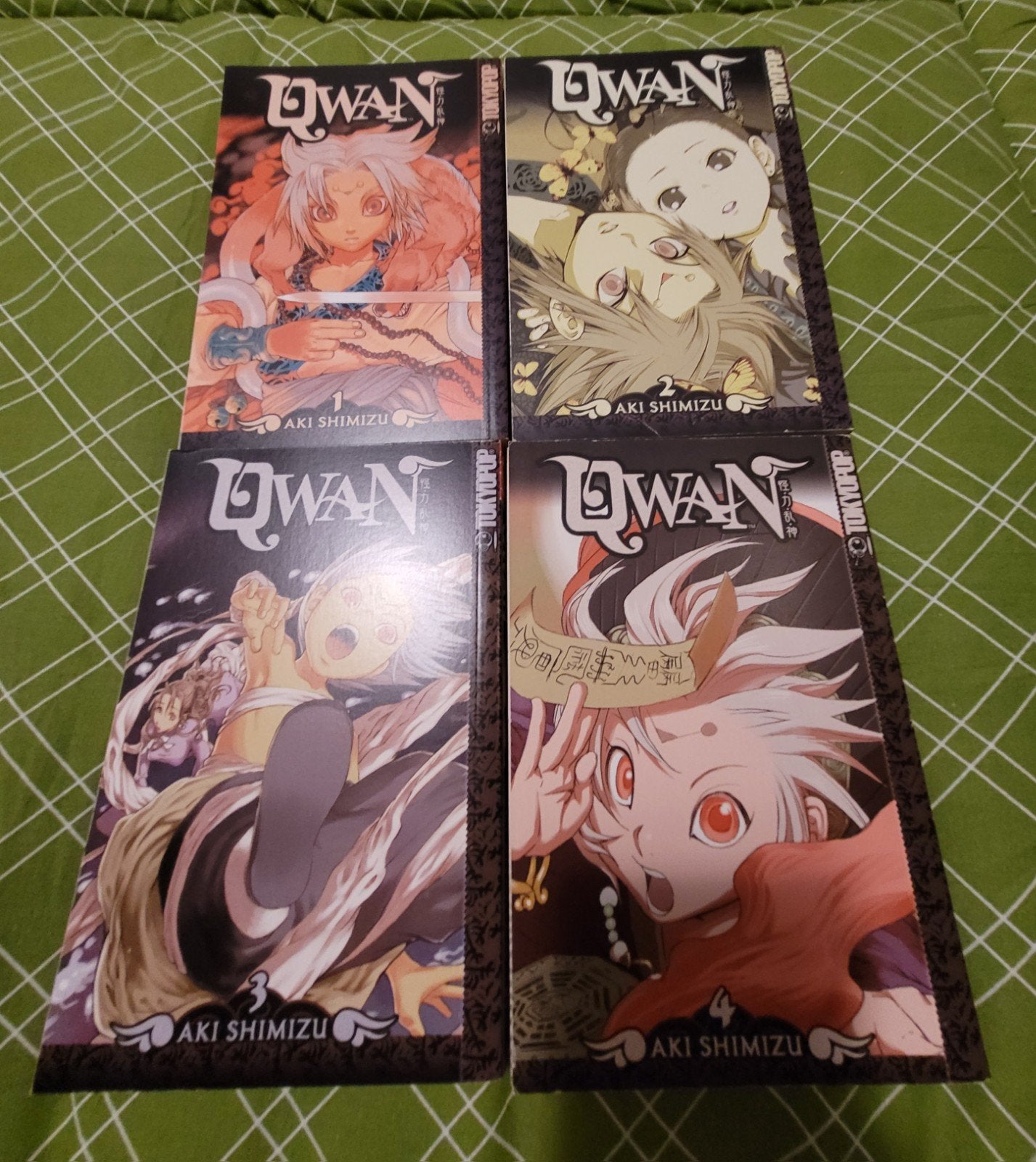 Manga's Qwan vol. 1 tm 4, Meerdere comics, Ophalen of Verzenden, Gelezen, Japan (Manga)