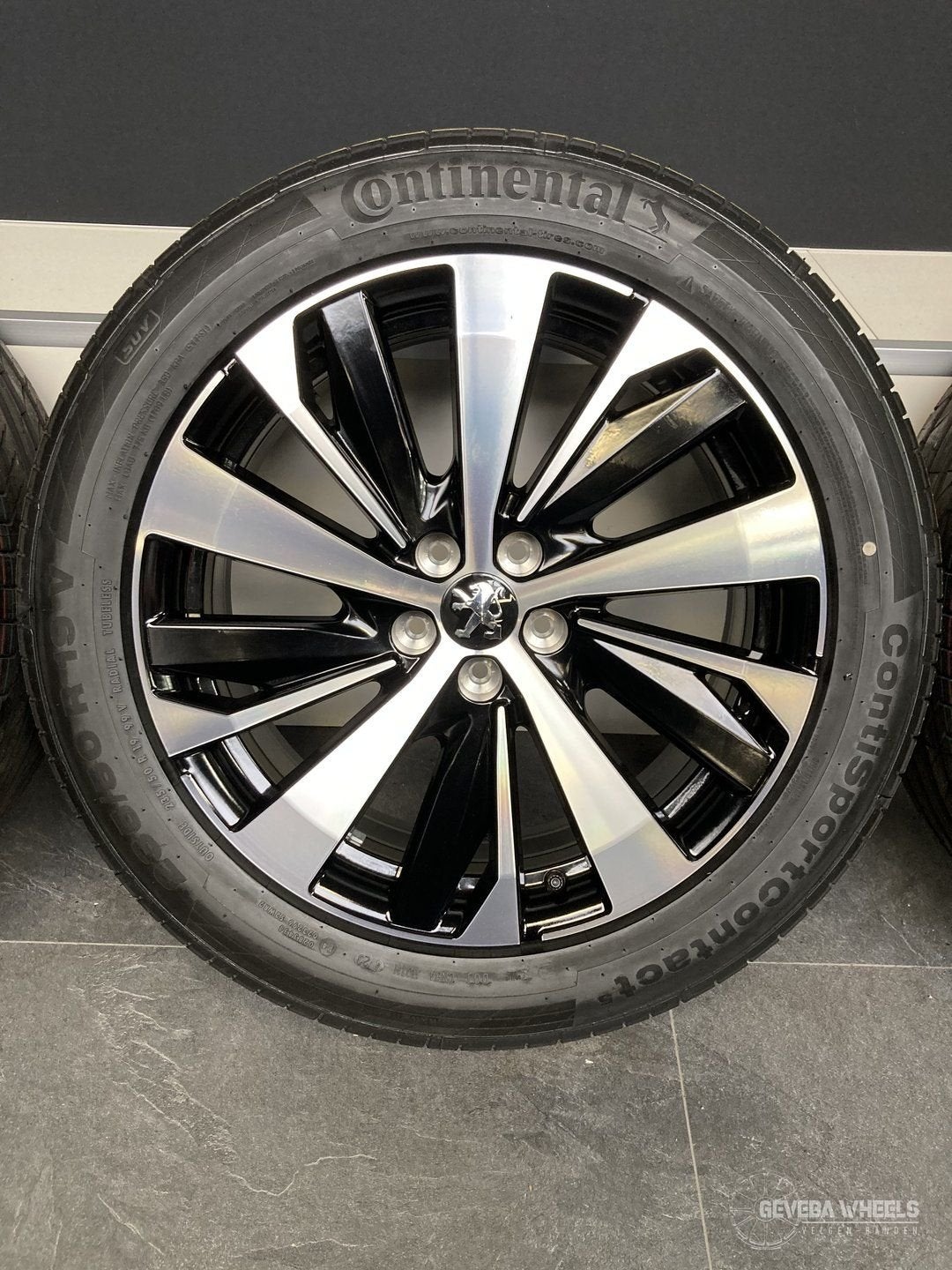 19” originele Peugeot 3008 / 5008 velgen + banden DEMO 5x108, 19 inch, Gebruikt, -, -