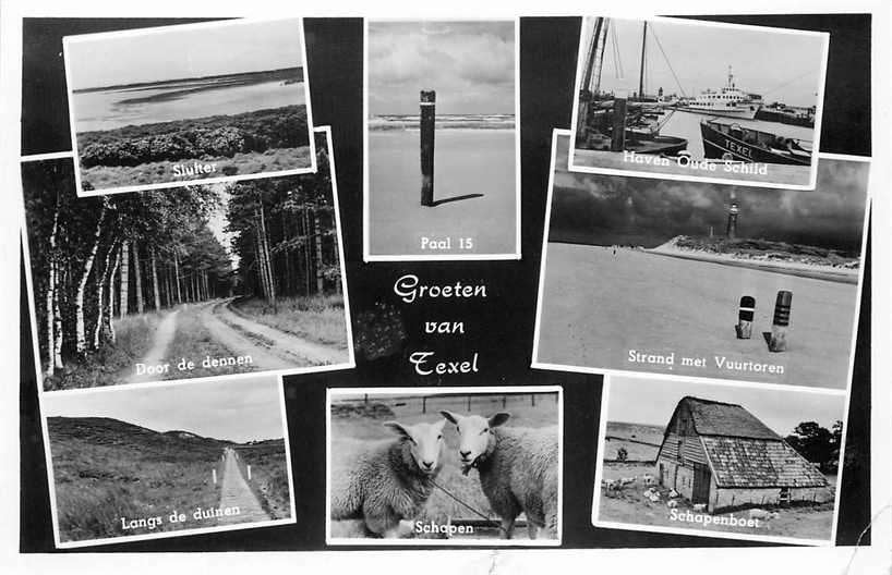 377-631-011 Texel, Verzenden, Voor 1920, Noord-Holland