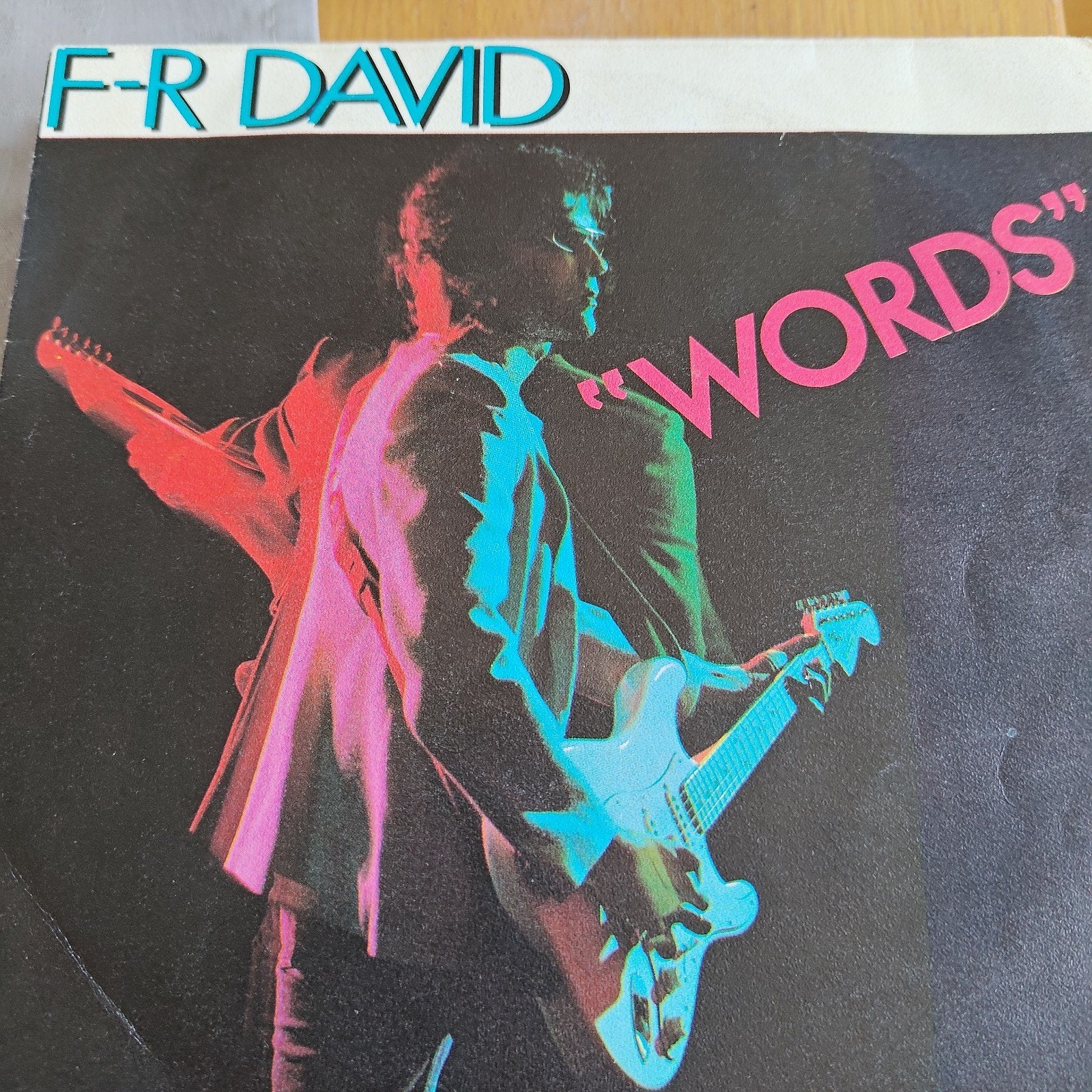 F.R. David - Words (Single), Cd's en Dvd's, Ophalen of Verzenden, Gebruikt, 7 inch