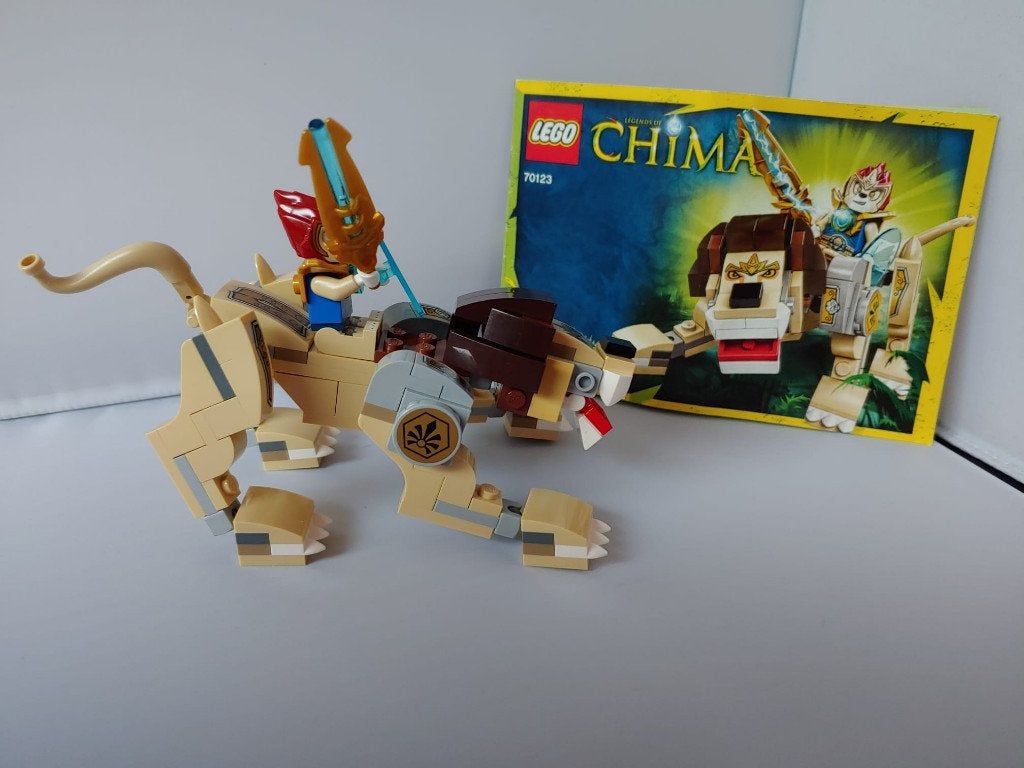 Lego | Chima |Leeuw legendebeest | 70123, Lego, Gebruikt, Overige thema's, Lego