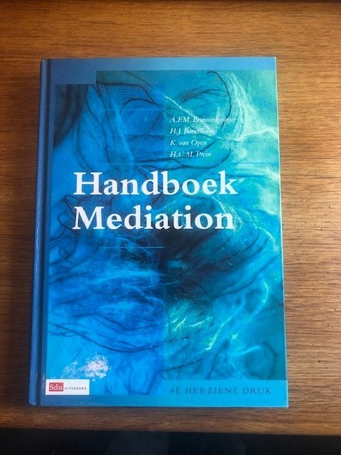Handboek mediation 9789012399456, Boeken, Gelezen, Diverse auteurs, Alpha, HBO