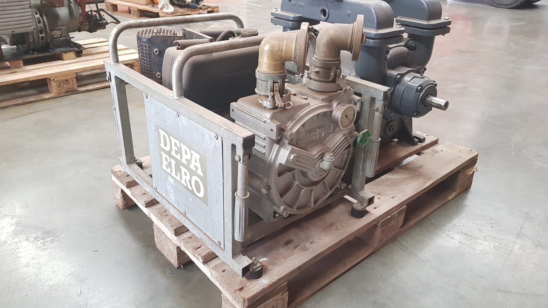 ELRO Slangenpompen E673LS waterpomp + Hatz motor, Auto-onderdelen, Motor en Toebehoren, Nieuw, Ophalen