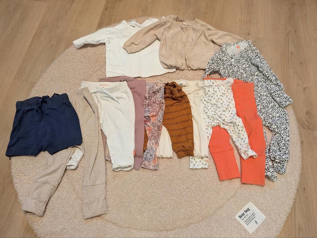 Pakket Babykleding Maat 62 - Feetje, Name It, Bess, Hema, H&, Ophalen of Verzenden, Zo goed als nieuw, Maat 62