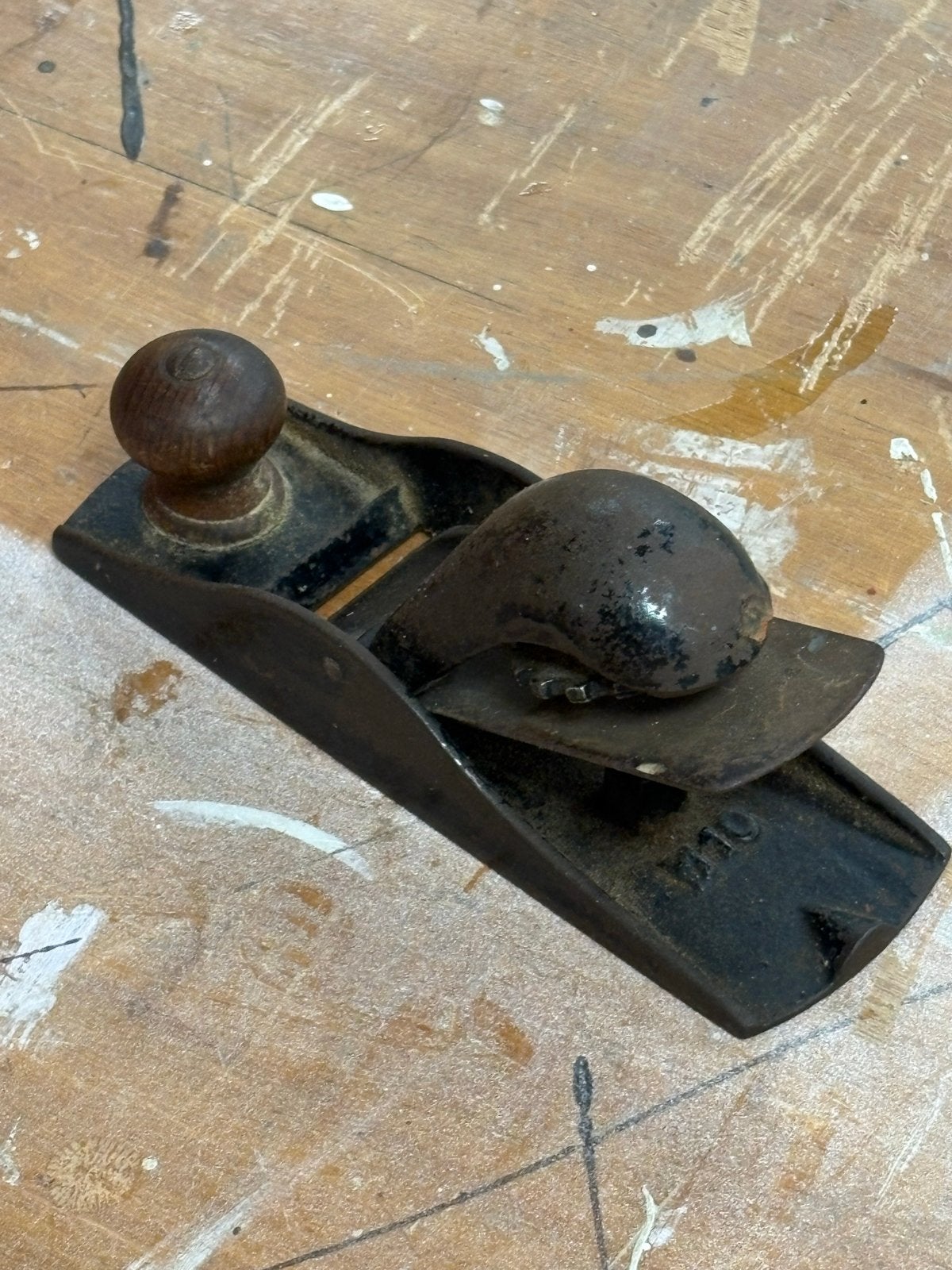 Antieke Stanley No. 110 Blokschaaf - Klassiek Handgereedscha, Ophalen of Verzenden