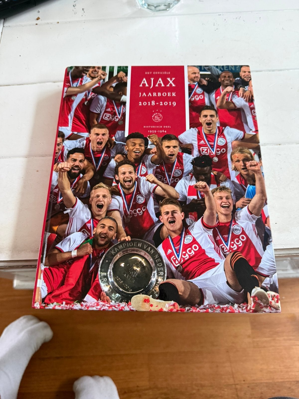 Ajax jaarboek 2018/2019, Ophalen of Verzenden, Zo goed als nieuw, Ajax