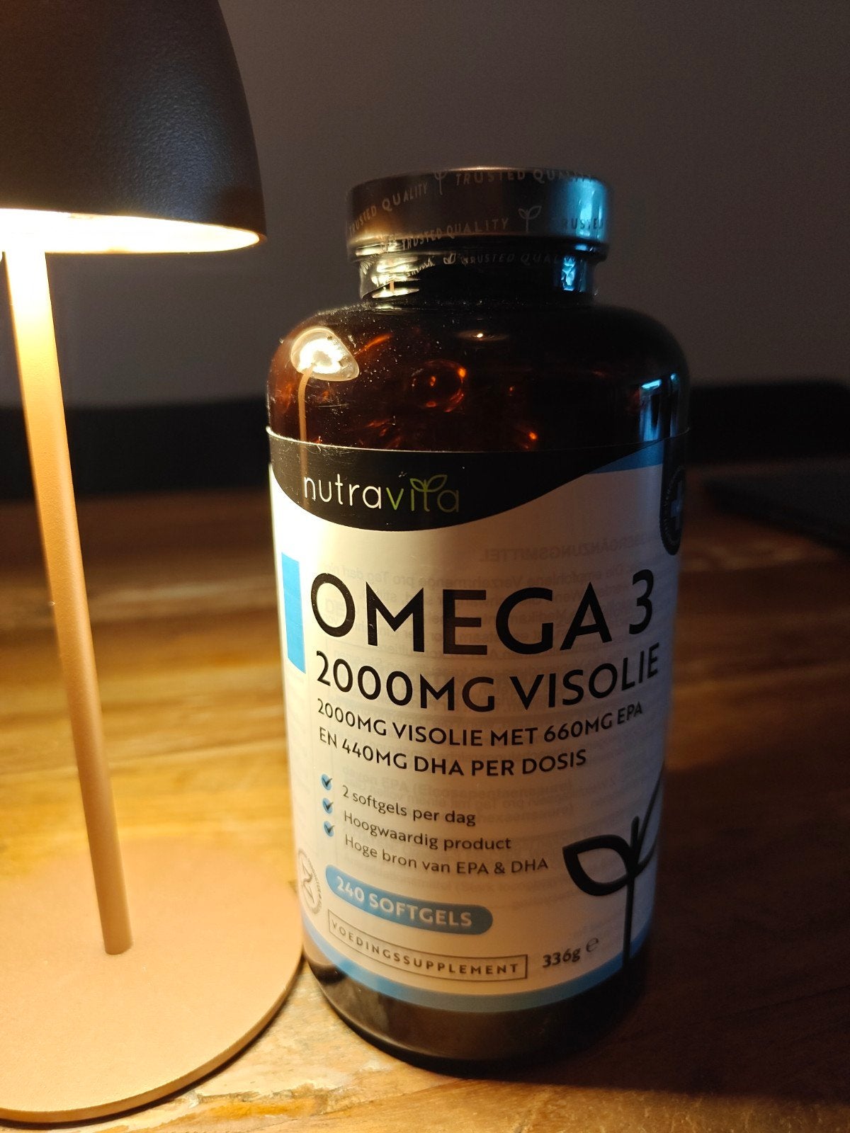 Nutravita Omega 3 Visolie 2000mg met 660mg EPA & 440mg DHA, Ophalen of Verzenden, Nieuw, Overige typen