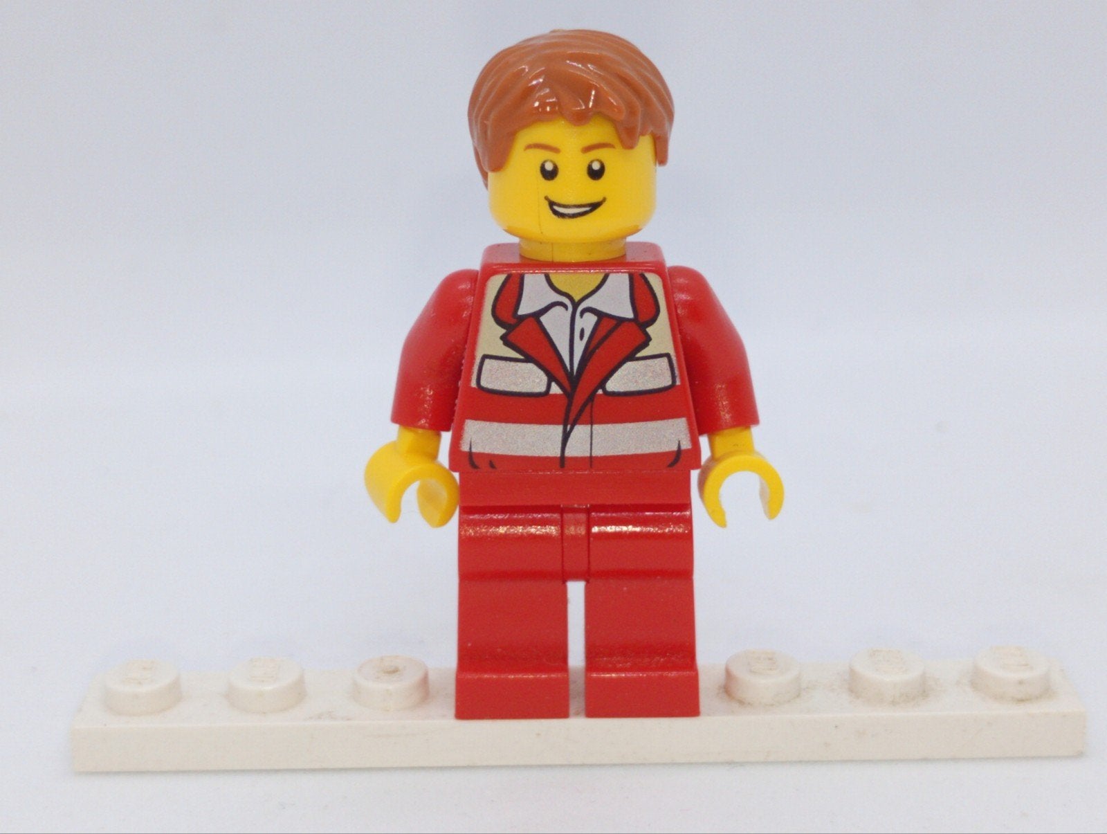 LEGO Minifiguur cty0272 Ambulance Hulpverlener, Ophalen of Verzenden, Gebruikt