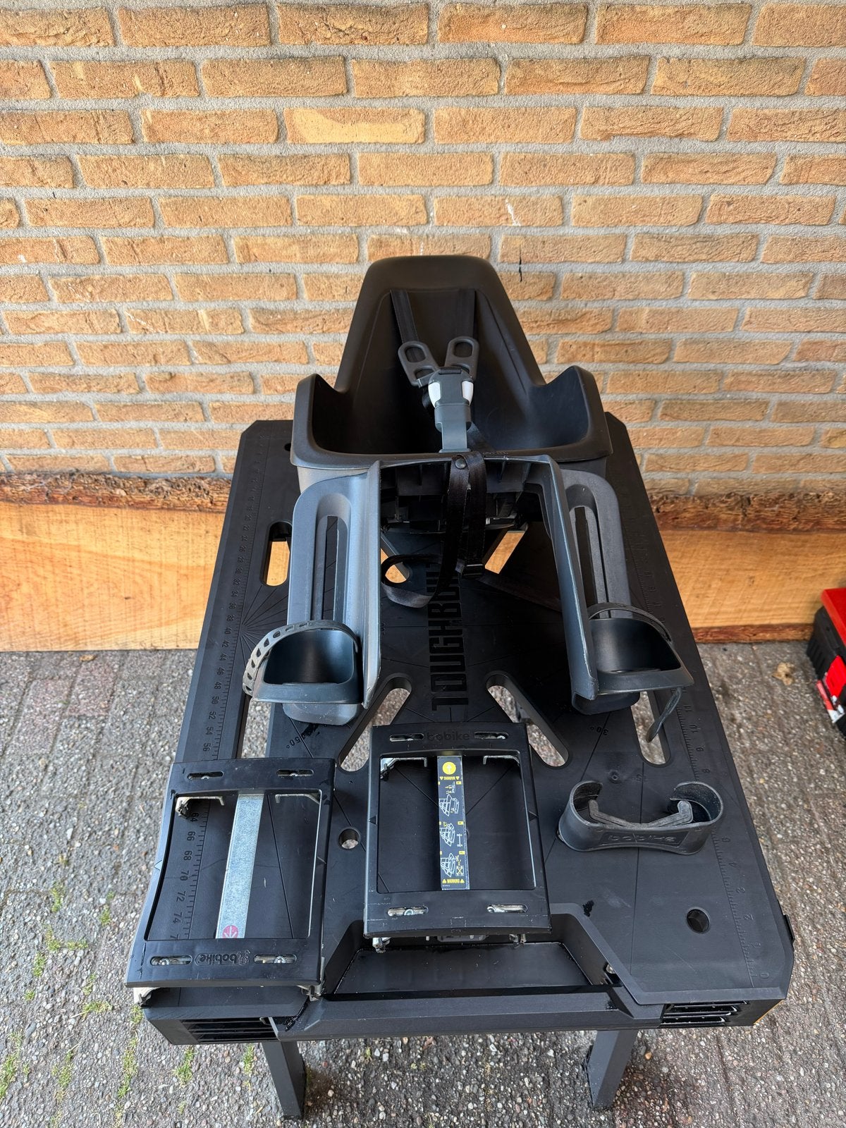 Bobike Maxi ONE Achterzitje Zwart 9-22 kg, Fietsen en Brommers, Fietsaccessoires | Fietsstoeltjes, Ophalen, Zo goed als nieuw