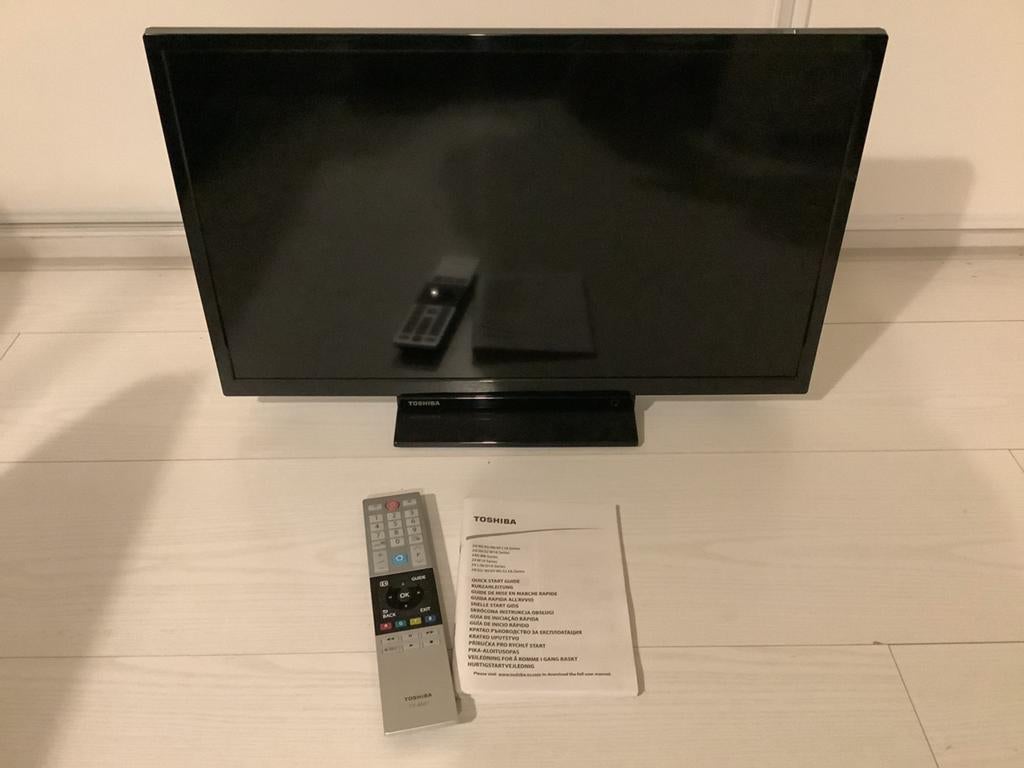 Toshiba TV 24 inch, Ophalen, Toshiba, 50 Hz, Zo goed als nieuw