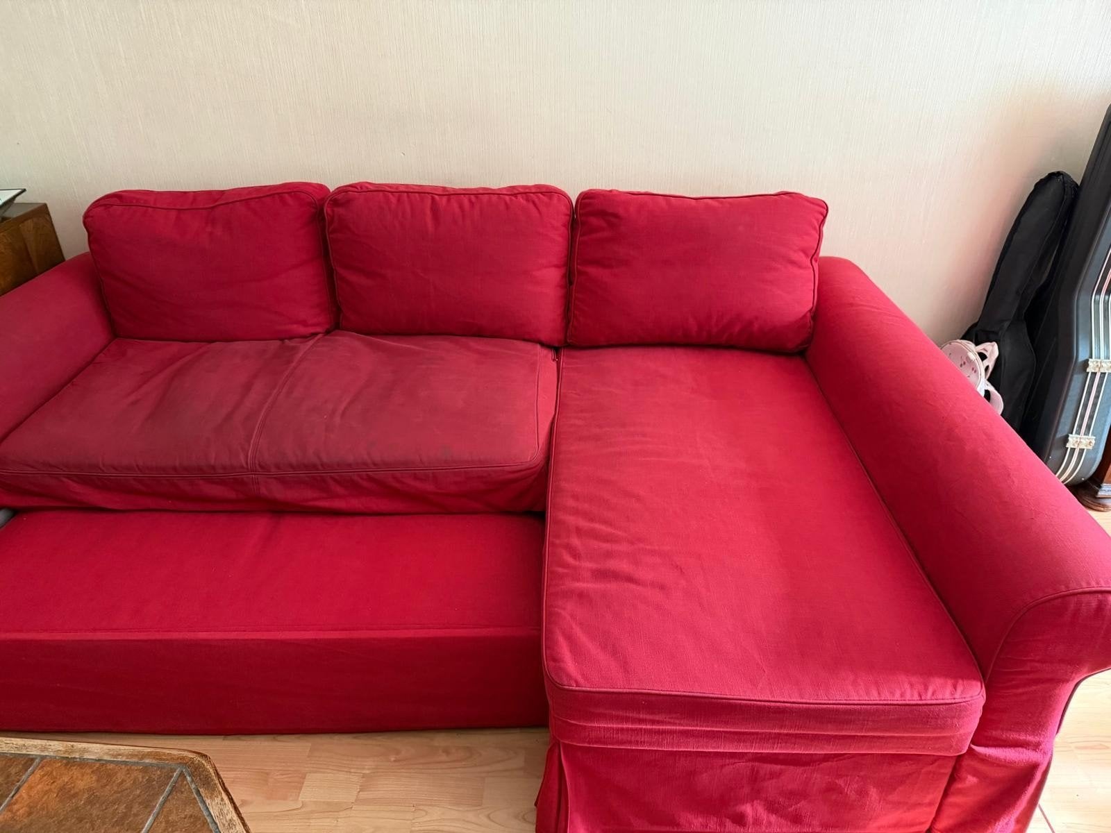 gratis af halen slaapbank, Ophalen, Gebruikt, Tweepersoons, Minder dan 150 cm