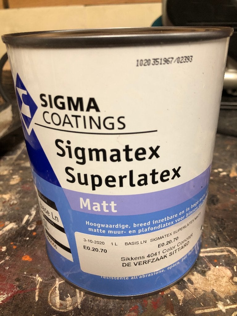 Sigmatex Superlatex Matt E0.20.70, Minder dan 5 liter, Ophalen of Verzenden, Nieuw, Roze