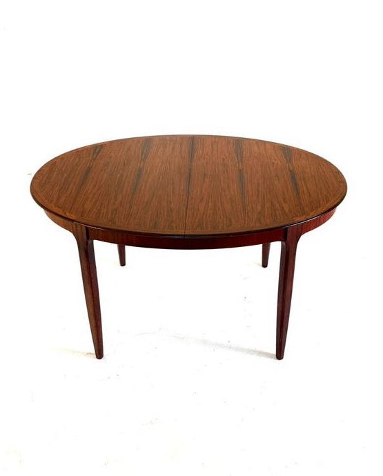 Vintage Palissander verlengbare eettafel, Kondor ‘60