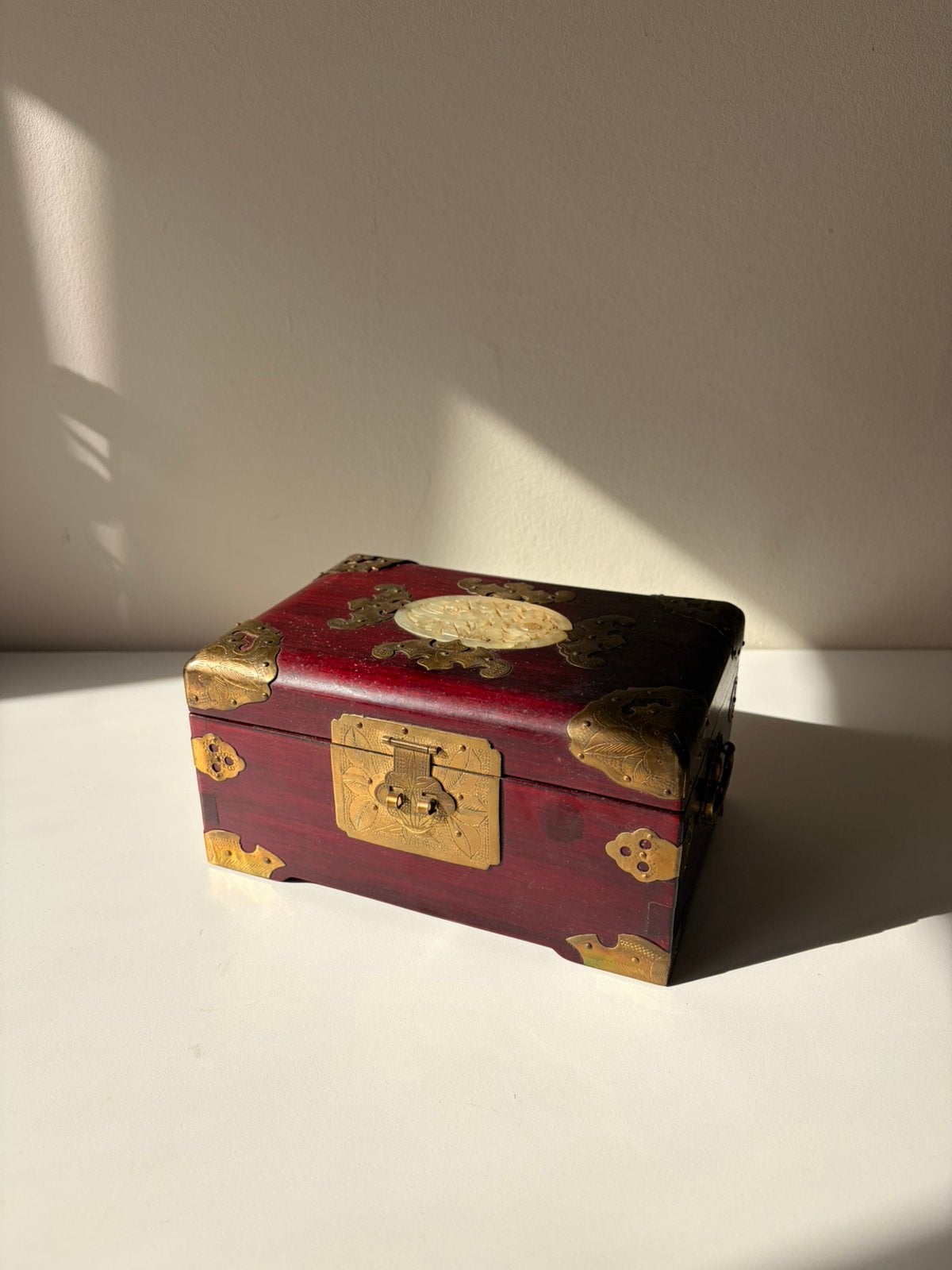 Vintage chinees sieradenkistje, Ophalen of Verzenden, Overige materialen, Overige typen