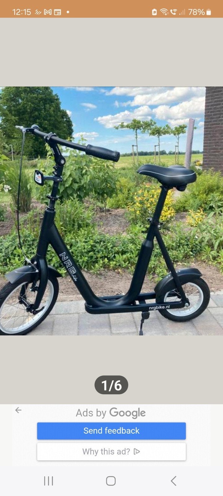NRG loopfiets  nrgbike  loop fiets, 59 cm of meer, Ophalen of Verzenden, Overige merken
