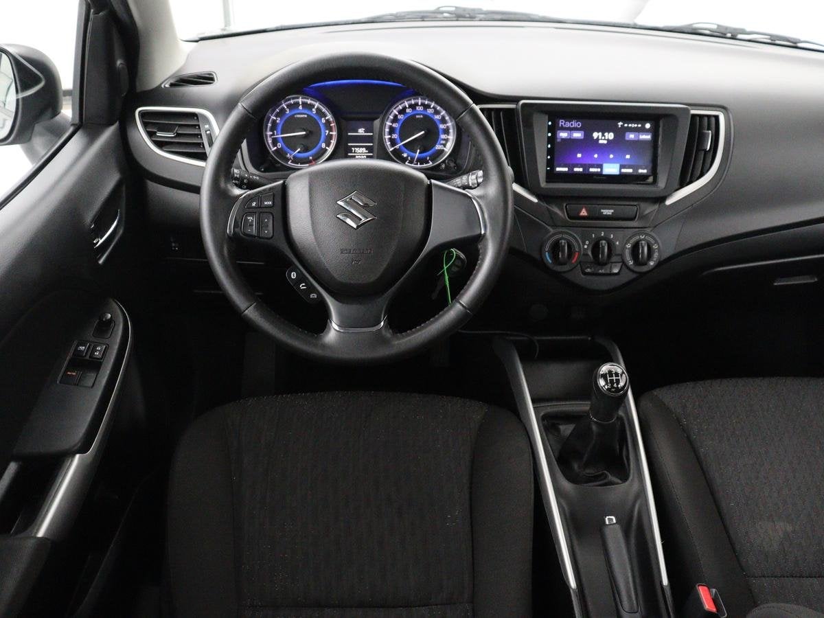 Suzuki Baleno 1.2 Exclusive | 77.500km NAP | Stoelverwarming, Voorwielaandrijving, Stof, Gebruikt, 4 cilinders