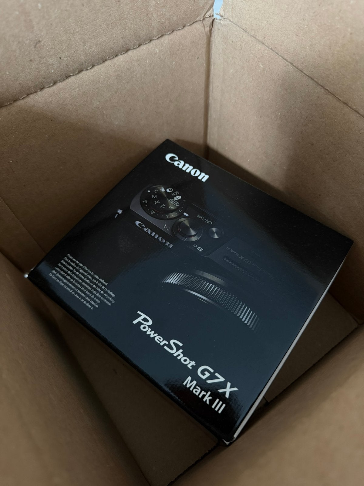 Canon PowerShot G7 X Mark III - Zwart/Grijs ONGEBRUIKT!, Ophalen, Nieuw, Canon