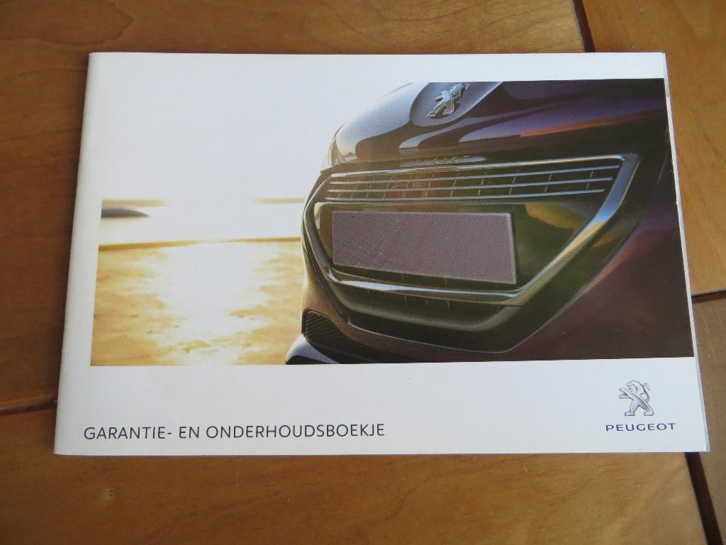 Nieuw / blanco onderhoudsboekje Peugeot 2012, Auto diversen, Handleidingen en Instructieboekjes, Ophalen of Verzenden
