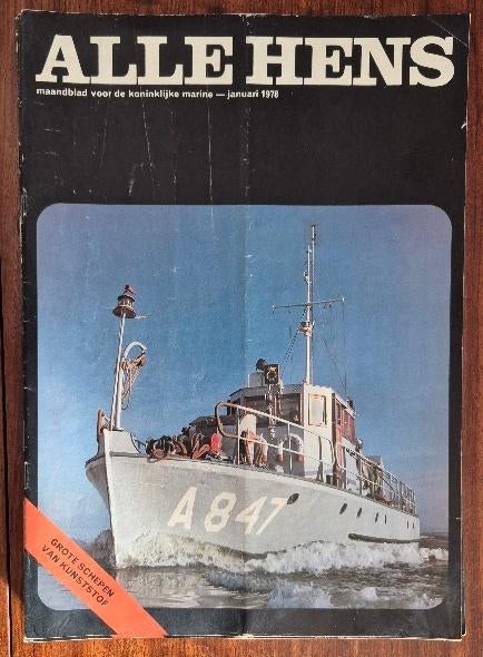 Alle Hens maandblad Koninklijke Marine 1978 compleet, Ophalen, Marine, Nederland, Boek of Tijdschrift