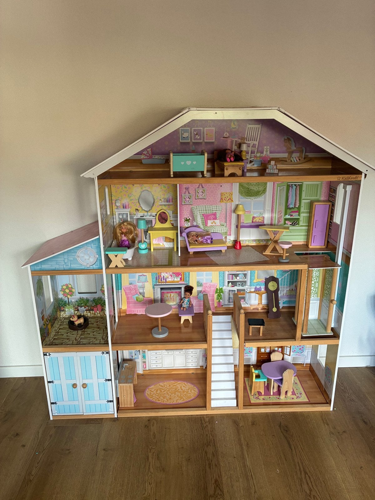 Kidkraft Poppenhuis - Zo goed als nieuw, Ophalen, Zo goed als nieuw, Poppenhuis