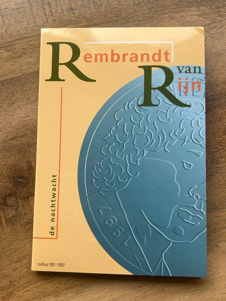 Rembrandt van Rijn gulden set, Postzegels en Munten, Ophalen of Verzenden, Koningin Beatrix