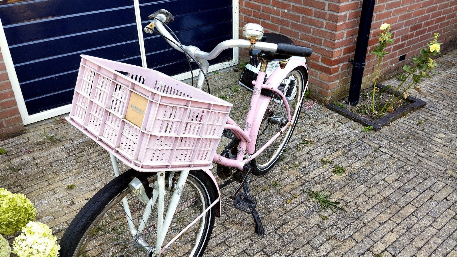Cortina Cruiser Roze Meisjesfiets 26 inch, Fietsen en Brommers, Terugtraprem, Cortina, Ophalen, 26 inch of meer