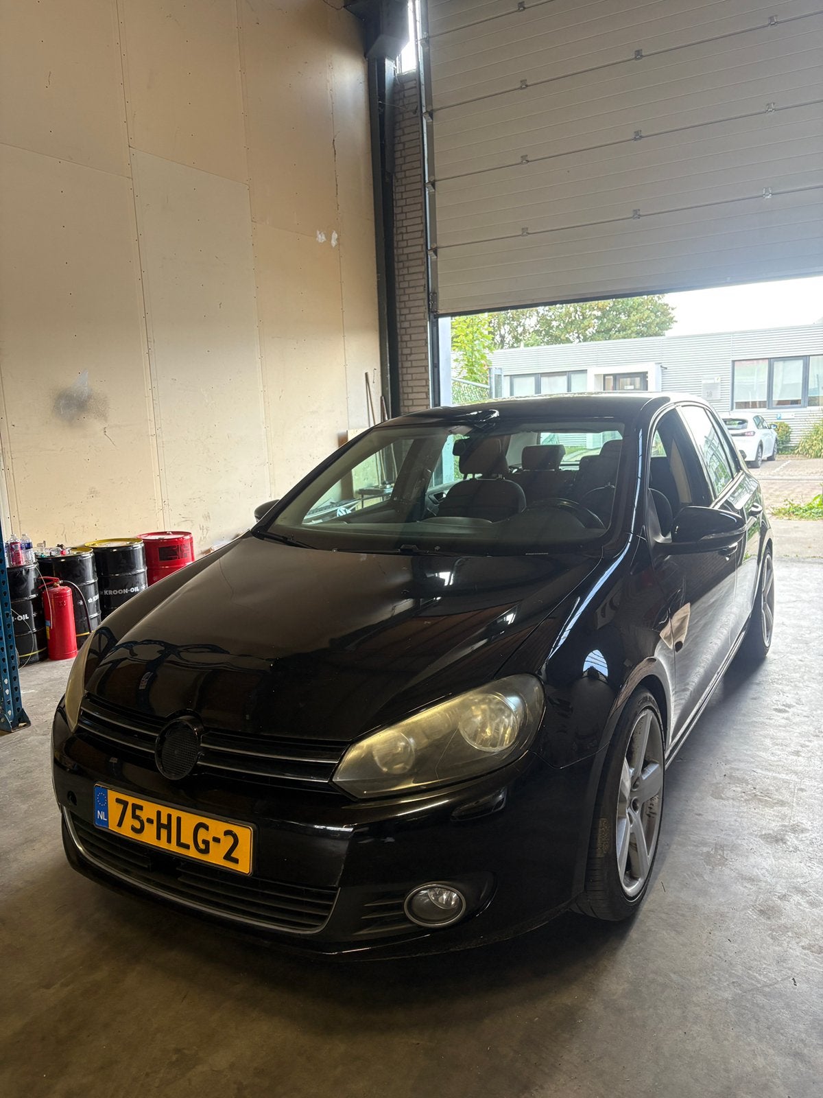Volkswagen Golf 1.4 TSI 90KW 2009 Zwart BAK MAAKT GELUID!, 4 cilinders, Origineel Nederlands, Bedrijf, Handgeschakeld