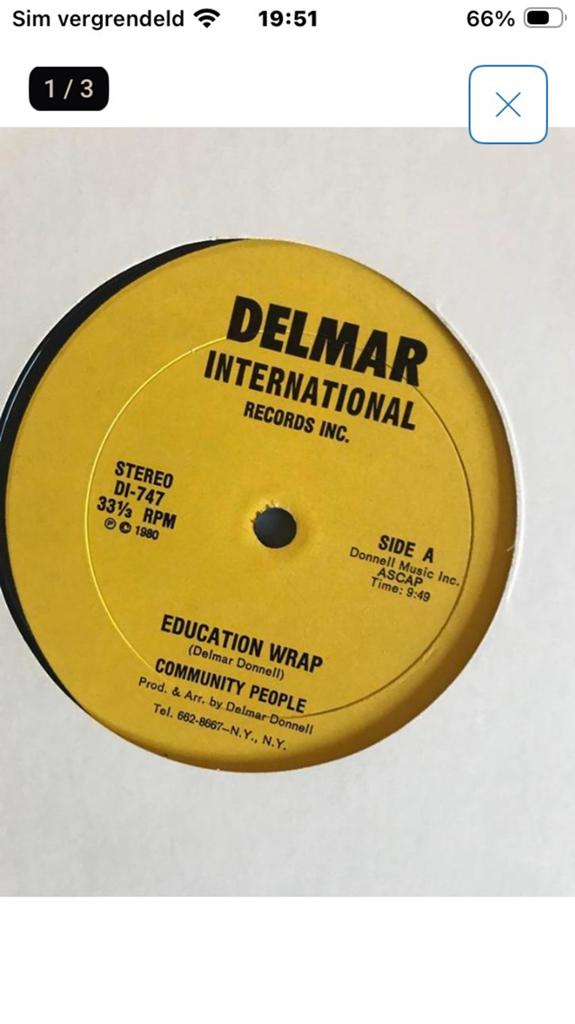 Vinyl Maxi Single Community People, Ophalen of Verzenden, Zo goed als nieuw, 12 inch, Disco