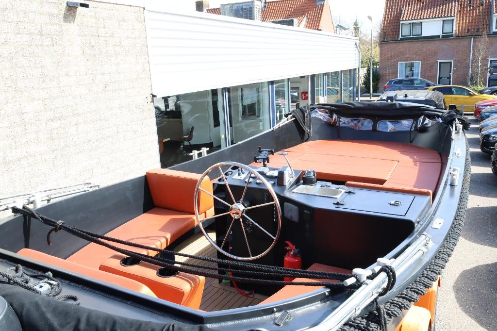 Explorer 730 fullset 110 PK trailer ALLE OPTIES UNIEKE SLOEP, Watersport en Boten, Ophalen, Binnenboordmotor, Diesel, Aluminium