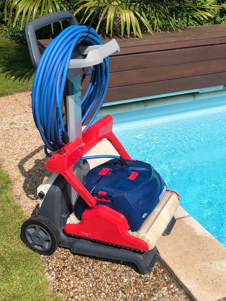 Zwembadrobot Dolphin nieuwstaat, Ophalen, Zo goed als nieuw