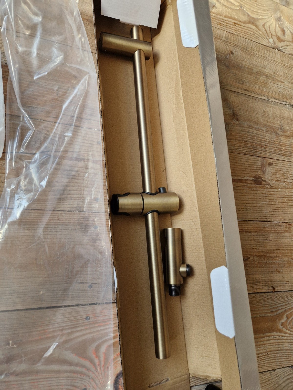 Saniclear Plus douche glijstang met wateraansluiting 60cm, Ophalen, Nieuw, Douche