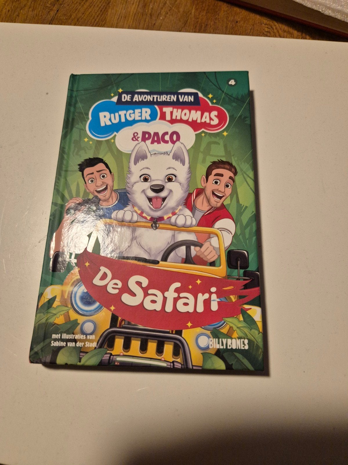 RUTGER THOMAS & PACO NR.4 ,DE SAFARI,, Boeken, Kinderboeken | Jeugd | onder 10 jaar, Ophalen of Verzenden, Zo goed als nieuw, Fictie algemeen