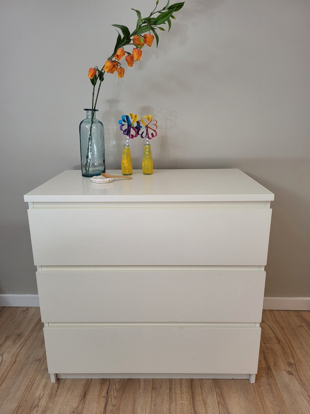 ikea malm ladekast 3 lades, Ophalen, Gebruikt, 50 tot 100 cm, 3 of 4 laden