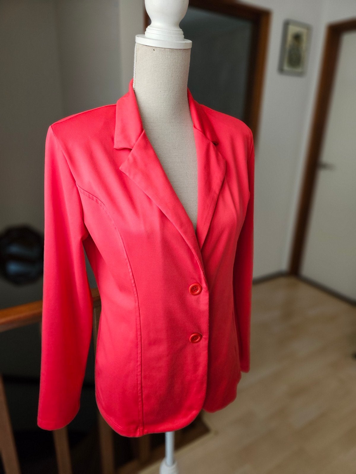 Travelstof Blazer Rood XL  40/42 Triple Nine, Triple Nine, Maat 46/48 (XL) of groter, Ophalen of Verzenden, Zo goed als nieuw